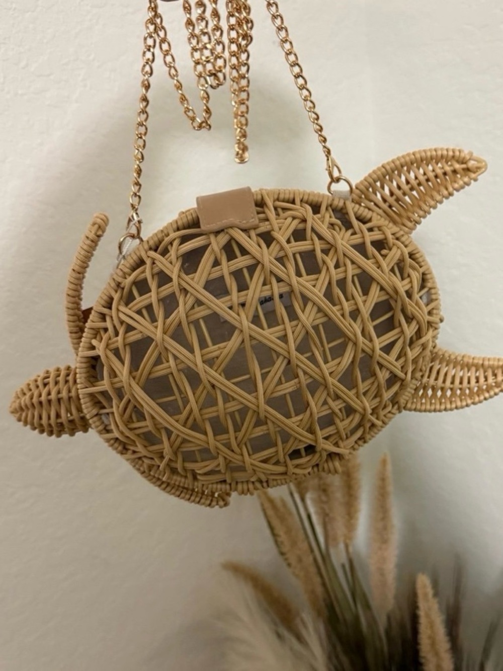 Tommy Bahama Wicker Sea Turtle Crossbody Bag Purse Beach Bag TikTok Viral NWT